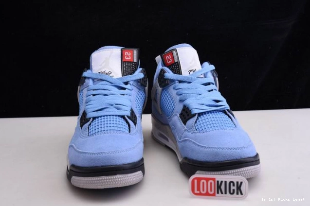 Blue JORDAN CT8527-400 AIR 4 University 0731